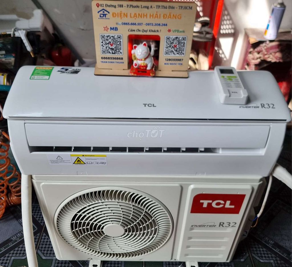 TCL 1HP INVERTER bảo hành hãng 29 tháng