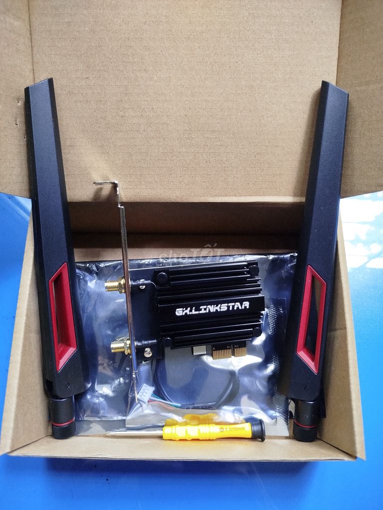 Card Wifi 6E Realtek 8852CE có tản nhiệt+Bluetooth. Mua bán Linh kiện (RAM, Card...) tại Quận Hà Đông Hà Nội được đăng bởi Trần Hòa hình 1