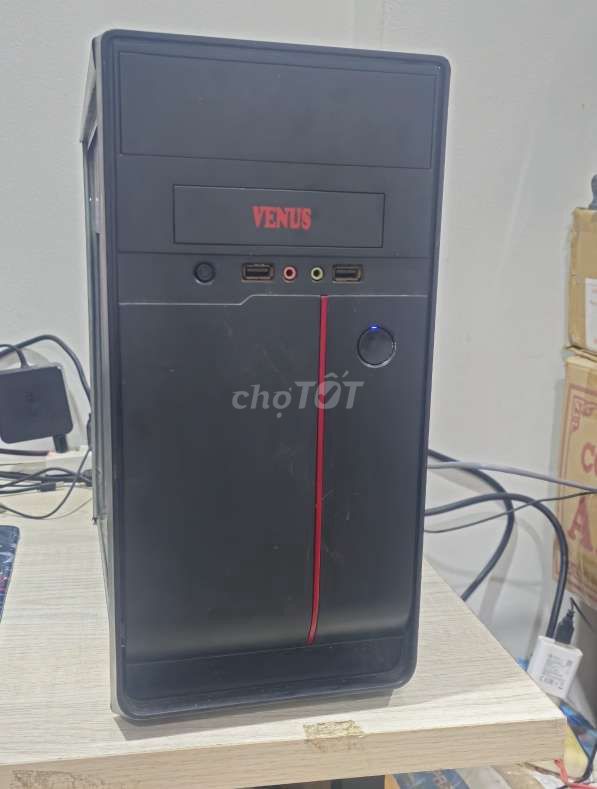 Thùng PC H81, G1840, 4GB RAM, SSD 64GB