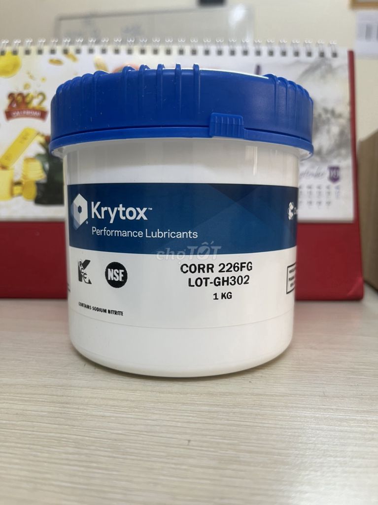 Mỡ bôi trơn Krytox™ CORR 226FG chịu nhiệt độ cao. Mua bán Đồ chuyên dụng, Giống nuôi trồng tại Quận Bình Thạnh Tp Hồ Chí Minh được đăng bởi DẦU NHỚT TẤN LỘC hình 3