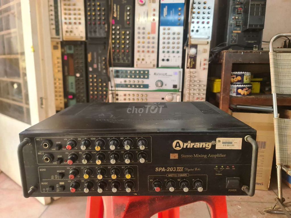 Amply karaoke Arirang SPA-203III Đen. Mua bán Tivi, Âm thanh tại Quận 3 Tp Hồ Chí Minh được đăng bởi Xuanthuy hình 1