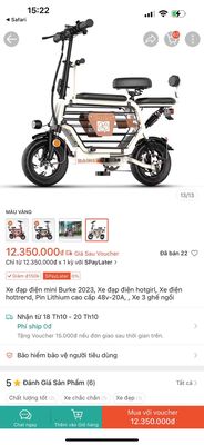 xe đạp điện burke 3 chỗ ngồi. Mua bán Xe điện tại Quận Tân Bình Tp Hồ Chí Minh được đăng bởi Mymy