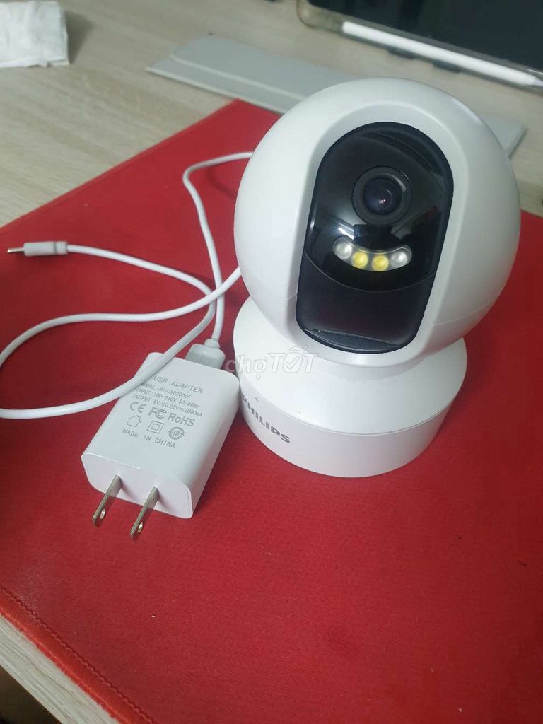 Camera an ninh Philips Wifi Trắng. Mua bán Máy ảnh, Máy quay tại Quận Hoàng Mai Hà Nội được đăng bởi Mai Quốc Đạt hình 1