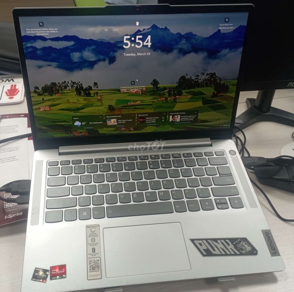 Lenovo Ideapad Slim 5 Light 14ABR8(R16GB/512SSD). Mua bán Laptop tại Thành phố Dĩ An Bình Dương được đăng bởi Văn hình 1
