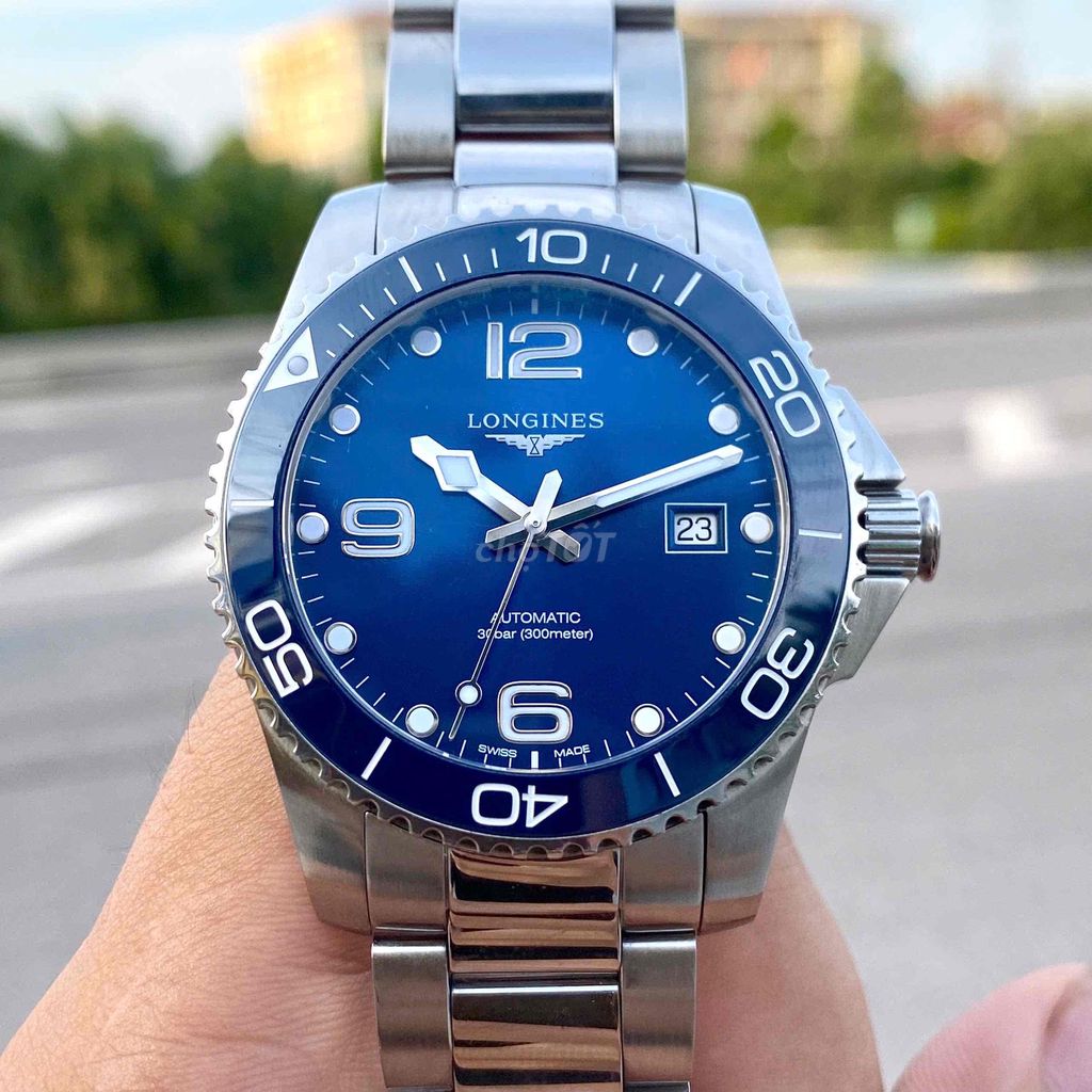 Longines Hydro Conquest L3.781.4.96.6  - Size: 41m. Mua bán Đồng hồ tại Quận Hoàng Mai Hà Nội được đăng bởi Anh Tuấn hình 1