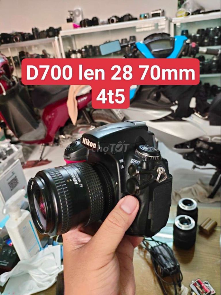 Nikon d700 len  28 70mm