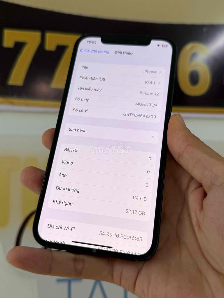 iphone 12 64Gb zinall đẹp 98% bản Qte. Mua bán Điện thoại tại Quận Tân Phú Tp Hồ Chí Minh được đăng bởi trương thành hưng hình 1