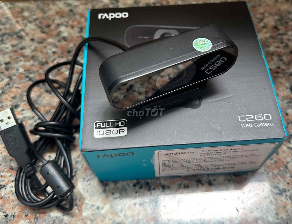 Webcam Rapoo C260 Full HD 1080P Đen. Mua bán Máy ảnh, Máy quay tại Quận 10 Tp Hồ Chí Minh được đăng bởi Kim hình 1