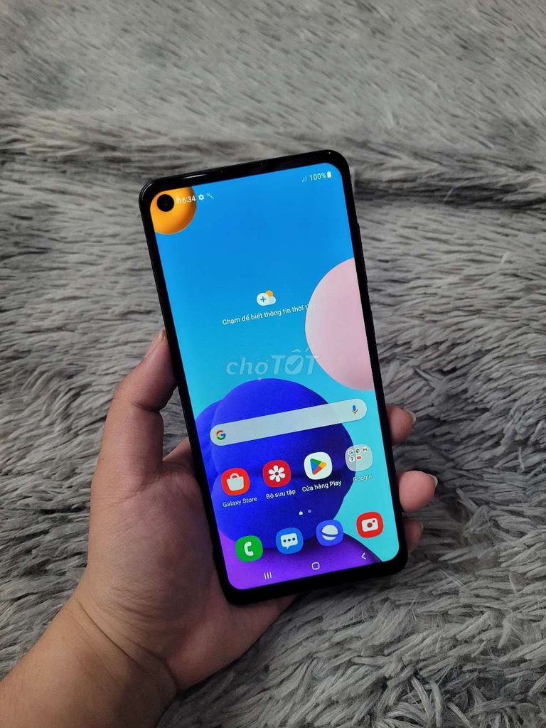 Samsung A21S max cấu hình ram 6/64g pin 5000mah