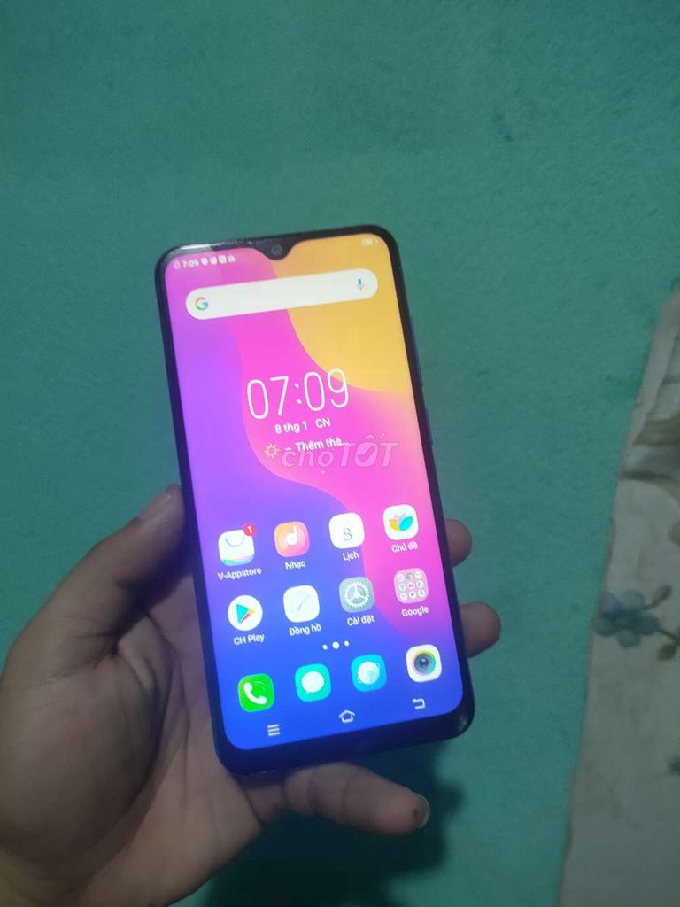 Vivo y93. Ram3/64gb. Pin trâu. Hư cam trước.ok hết