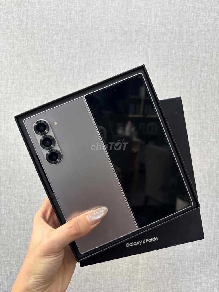 Samsung Z Fold 6 12/256GB VN Fullbox đẹp 99%. Mua bán Điện thoại tại Quận Ninh Kiều Cần Thơ được đăng bởi Quý Mobile Cần thơ hình 1
