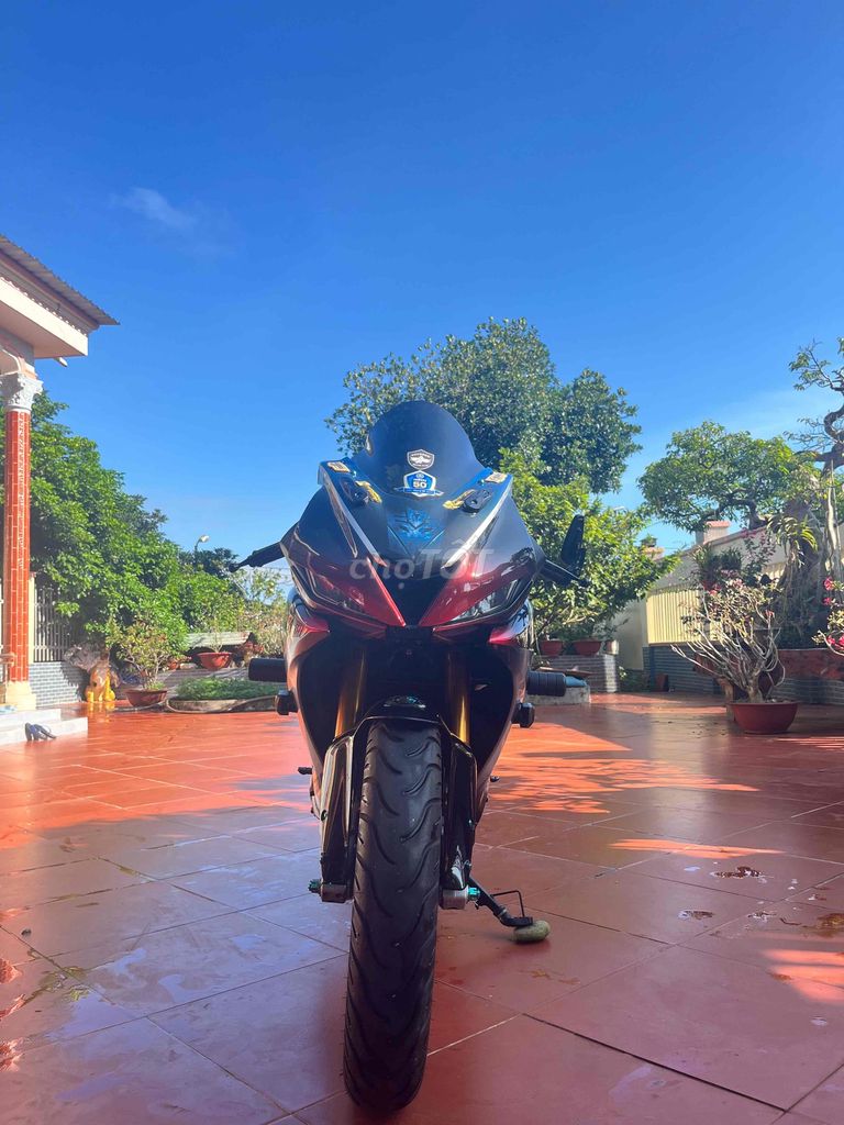 xe R15 V3 độ Full kiểng. Mua bán Xe máy tại Huyện Phú Riềng Bình Phước được đăng bởi Thắng hình 7