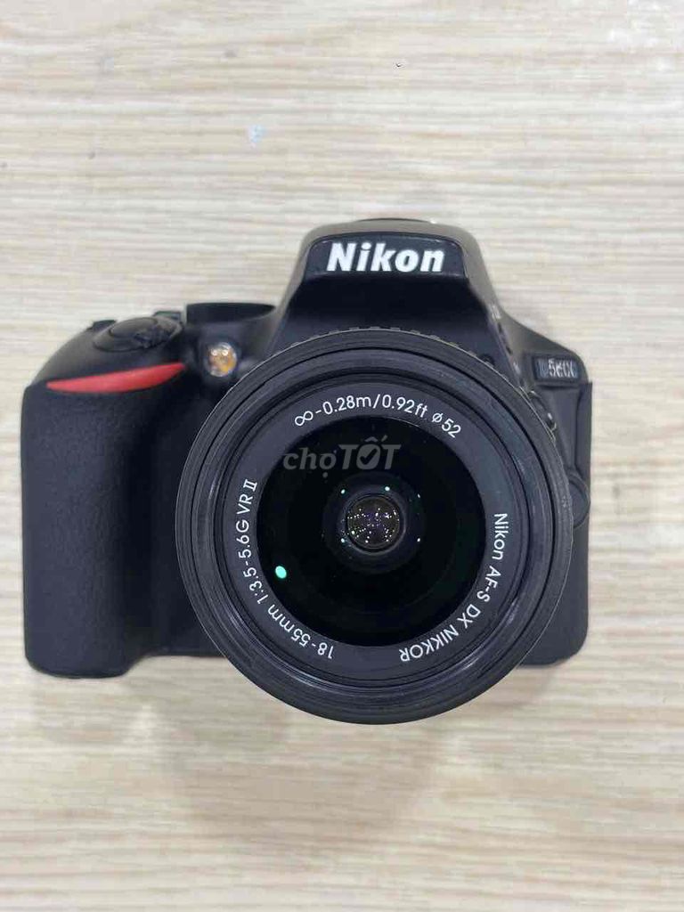 Máy ảnh Nikon D5600 AF-S DX 18-55mm VR Đã sử dụng. Mua bán Máy ảnh, Máy quay tại Quận 5 Tp Hồ Chí Minh được đăng bởi Phan Thế Phong  hình 1