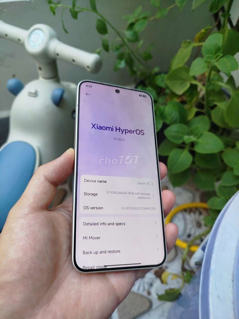 Xiaomi 15 256GB Trắng. Mua bán Điện thoại tại Quận Ninh Kiều Cần Thơ được đăng bởi Hoàng Giang hình 1
