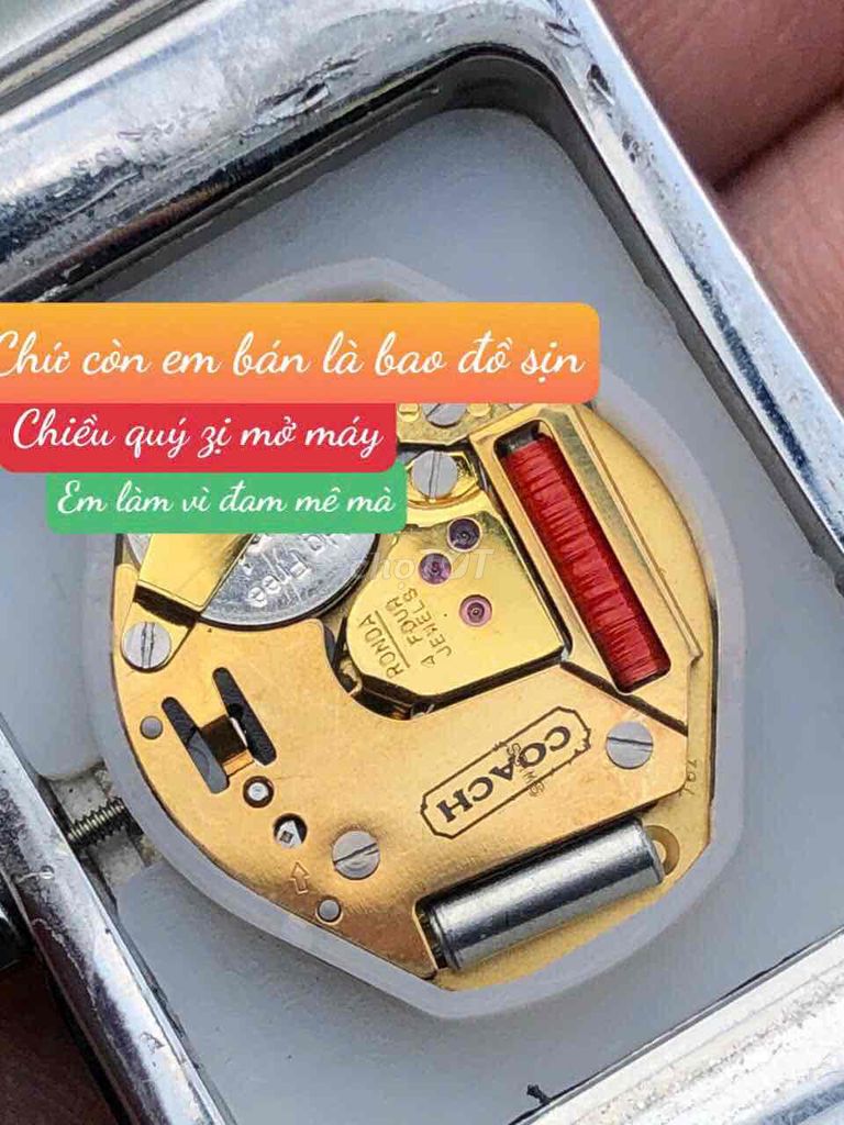 COACH - đồ hiệu máy THUỴ SỸ