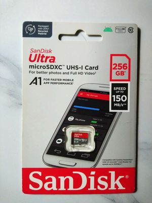 Thanh lý thẻ nhớ SD Sandisk 256gb. Mua bán Linh kiện (RAM, Card...) tại Quận 5 Tp Hồ Chí Minh được đăng bởi PHATTD