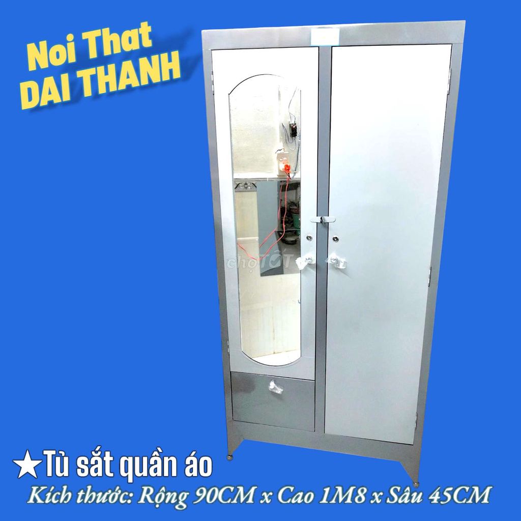 Tủ sắt 90x1m8, GIÁ SIÊU RẺ, HỎA TỐC HCM