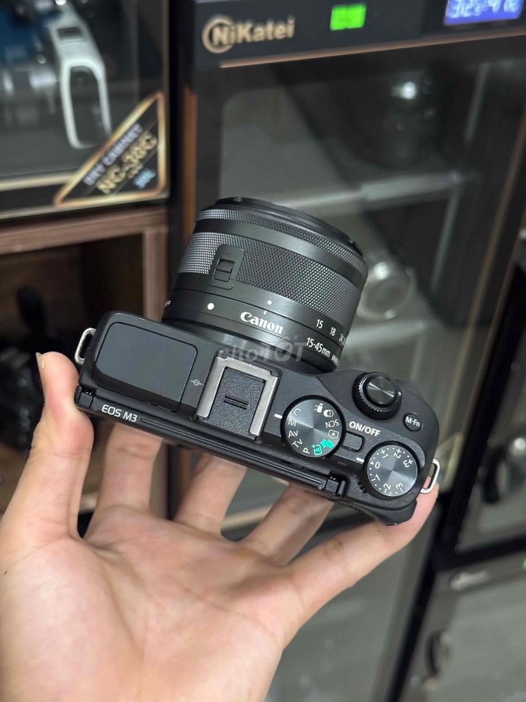 Bán Canon M3 kèm kít 15-45mm. Mua bán Máy ảnh, Máy quay tại Quận Thanh Khê Đà Nẵng được đăng bởi Sáng Phan Văn hình 1