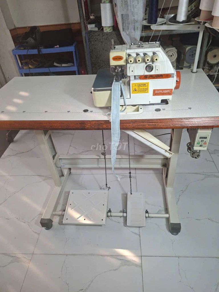 Máy vắt sổ Siruba 4 chỉ liền trục. Mua bán Đồ chuyên dụng, Giống nuôi trồng tại Huyện Hóc Môn Tp Hồ Chí Minh được đăng bởi A long hình 1