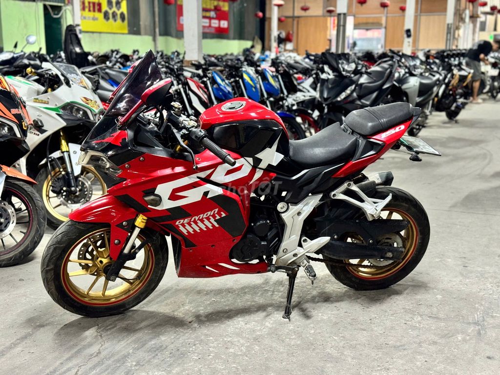 XE MÁYTHANH TÙNG_GPX DEMON 150GR ĐỎ MÁY ZIN ĐỘ BÔ. Mua bán Xe máy tại Quận Nam Từ Liêm Hà Nội được đăng bởi THANH TÙNG hình 6