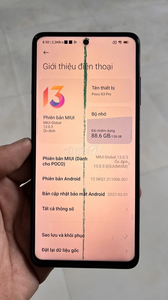 Xiaomi Poco X3 Pro 128GB Đen, cày game, chạy grap. Mua bán Điện thoại tại Quận Bình Tân Tp Hồ Chí Minh được đăng bởi Nam hình 1