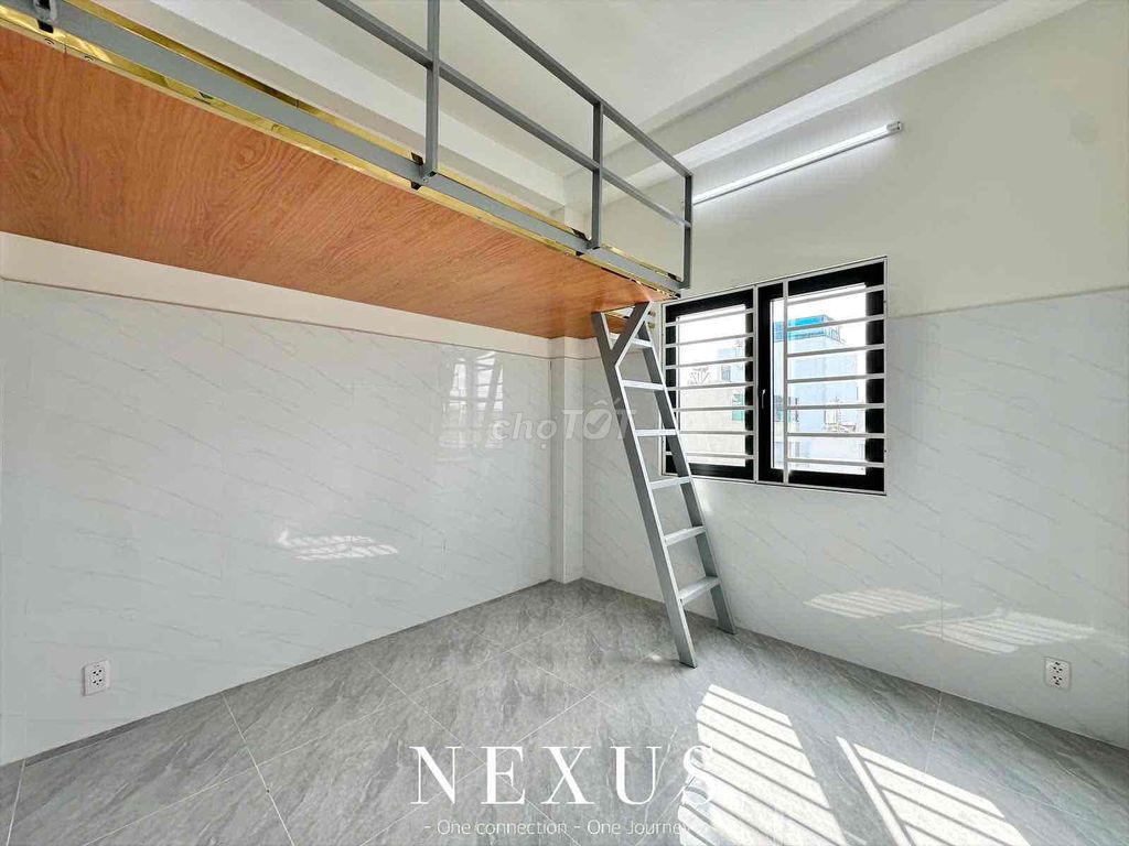GÁC CỬA SỔ TRỜI MỚI XÂY 100%_Nguyễn Văn Khối P8 QGV_Thang Máy, Hầm Xe
