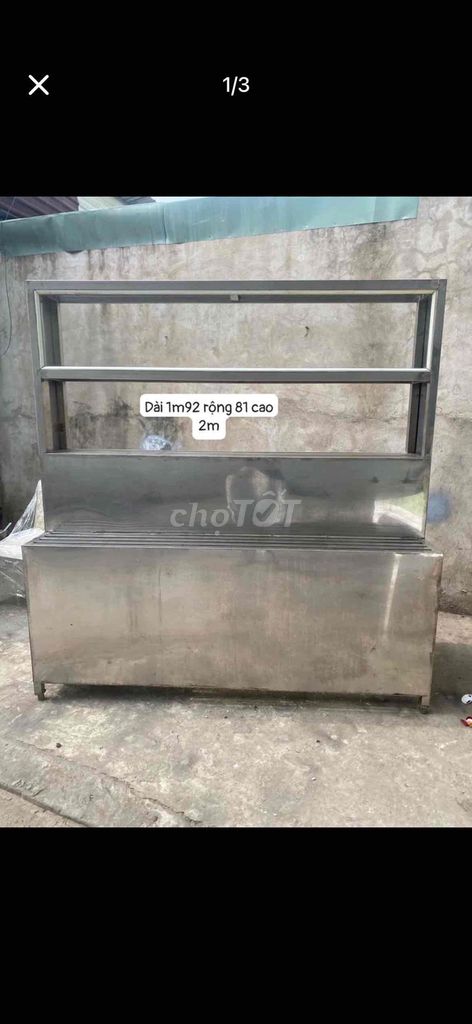 Bồn rửa Inox 1m92x81cm. Mua bán Thiết bị vệ sinh, nhà tắm tại Quận 12 Tp Hồ Chí Minh được đăng bởi Lê Văn Sang hình 1