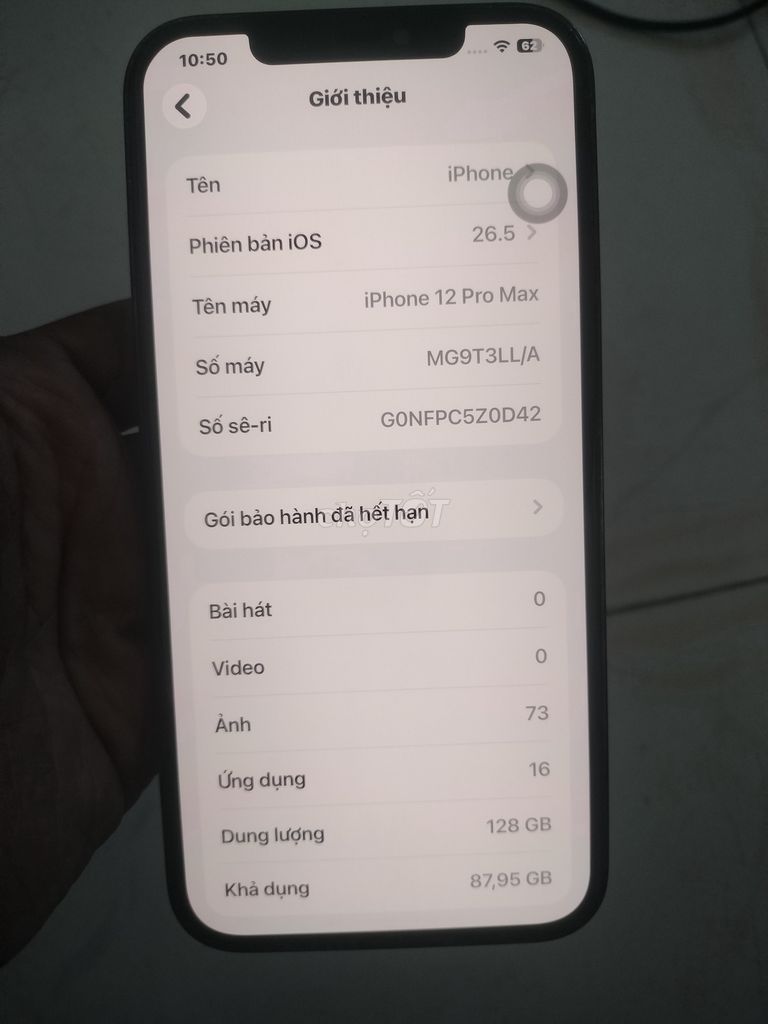 Apple iPhone 12 Pro Max 128GB Xanh Mới. Mua bán Điện thoại tại Thành phố Phan Rang-Tháp Chàm Ninh Thuận được đăng bởi Son huynh hình 1