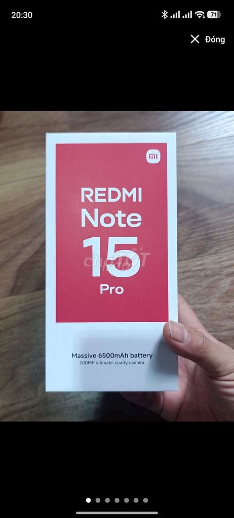 Xiaomi Redmi Note 15 Pro 256GB Đen. Mua bán Điện thoại tại Quận 4 Tp Hồ Chí Minh được đăng bởi Le Tuan Phong hình 1
