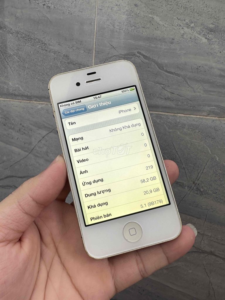 Apple iPhone 4S 64GB ios 5 sưu tầm. Mua bán Điện thoại tại Quận 12 Tp Hồ Chí Minh được đăng bởi iRetro hình 1