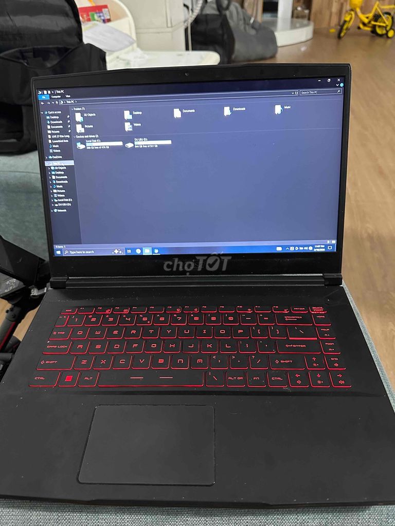 MSI GF63 i7-9750H 15.6 inch 16GB/512GB. Mua bán Laptop tại Quận Thanh Khê Đà Nẵng được đăng bởi Trung hình 1