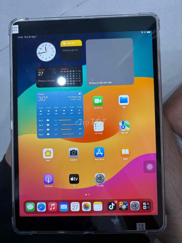 Apple iPad Pro 10.5 64GB Lắp sim Cũ Nháy Màn. Mua bán Máy tính bảng tại Quận Hai Bà Trưng Hà Nội được đăng bởi Dũng hình 1