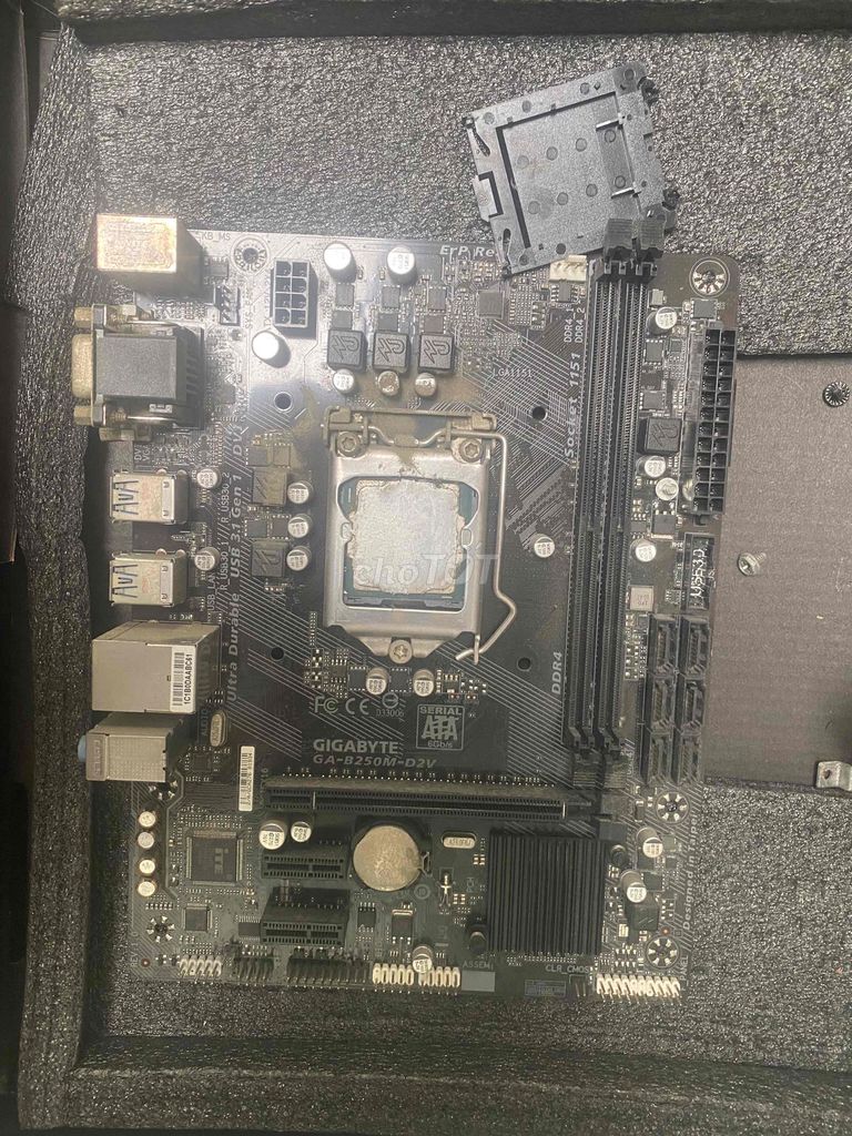 combo i5 7500 main GA-B250M-D2V giá rẽ. Mua bán Linh kiện (RAM, Card...) tại Quận Bình Thuỷ Cần Thơ được đăng bởi Đăng hình 1