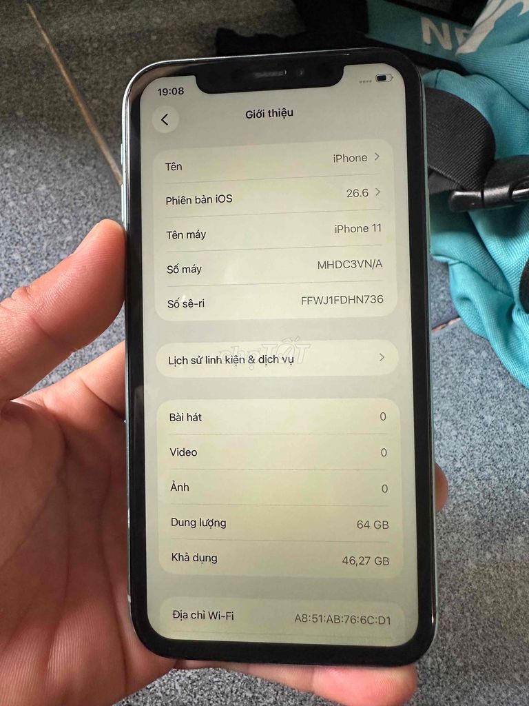 Apple iPhone 11 64GB Xanh lá. Mua bán Điện thoại tại Huyện Châu Thành Bến Tre được đăng bởi Hoang hình 1