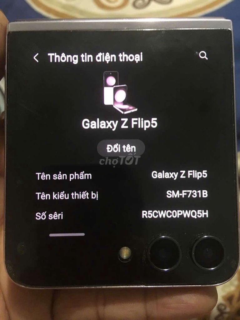 Z Flip5 Tím zin 100% trãi nghiệm. Mua bán Điện thoại tại Quận Bình Tân Tp Hồ Chí Minh được đăng bởi PMPHuynhHen hình 1