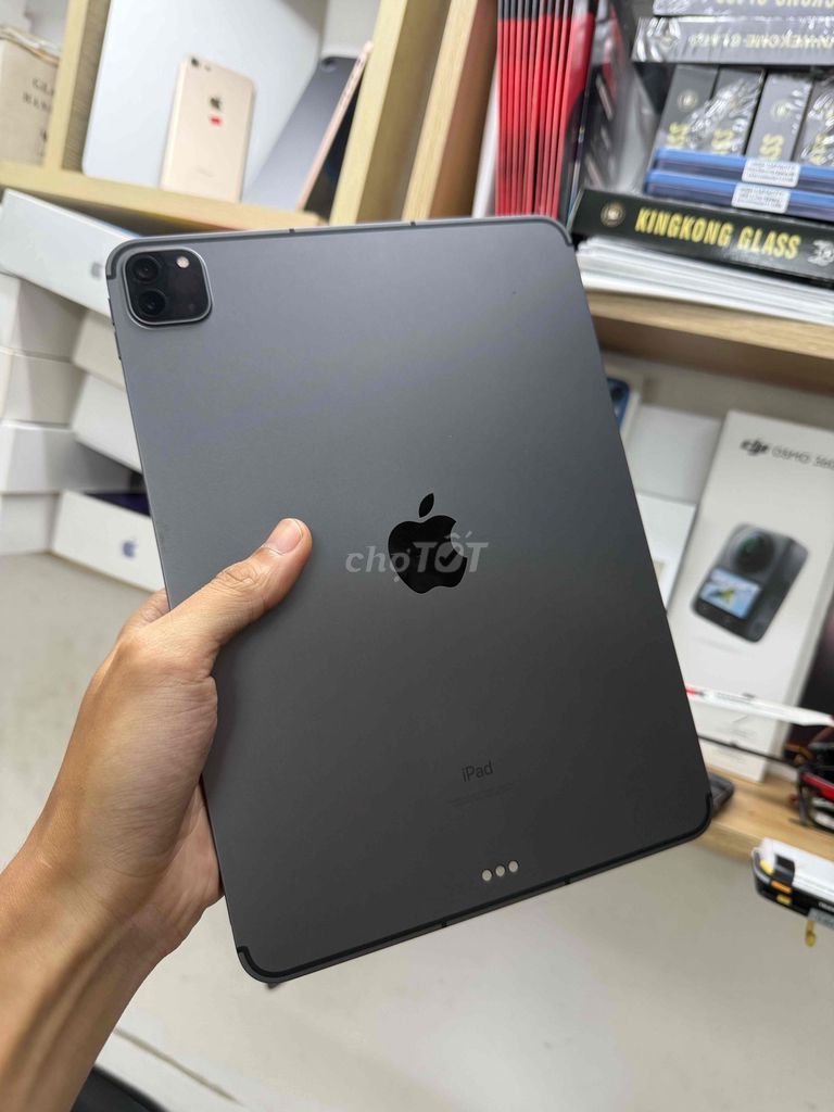 iPad Pro M1 11' 128gb 5G gray 99%. Mua bán Máy tính bảng tại Quận Bình Thạnh Tp Hồ Chí Minh được đăng bởi Táo Care  hình 1