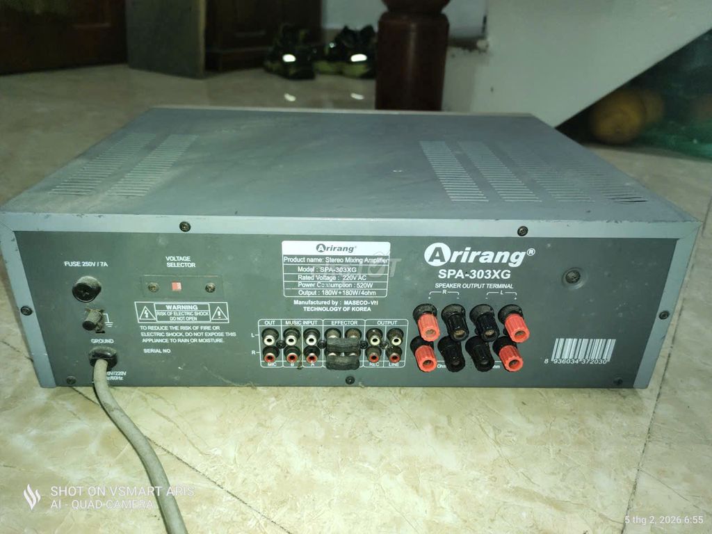 Bán Amly Arirang SPA-303XG, máy nguyên bản.. Mua bán Tivi, Âm thanh tại Quận Hoàng Mai Hà Nội được đăng bởi Hùng Nguyễn Đức hình 1