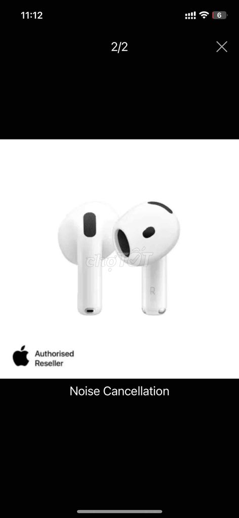 Tai nghe Apple AirPods 4 ANC Trắng Mới. Mua bán Tivi, Âm thanh tại Quận 1 Tp Hồ Chí Minh được đăng bởi oliverngx hình 1