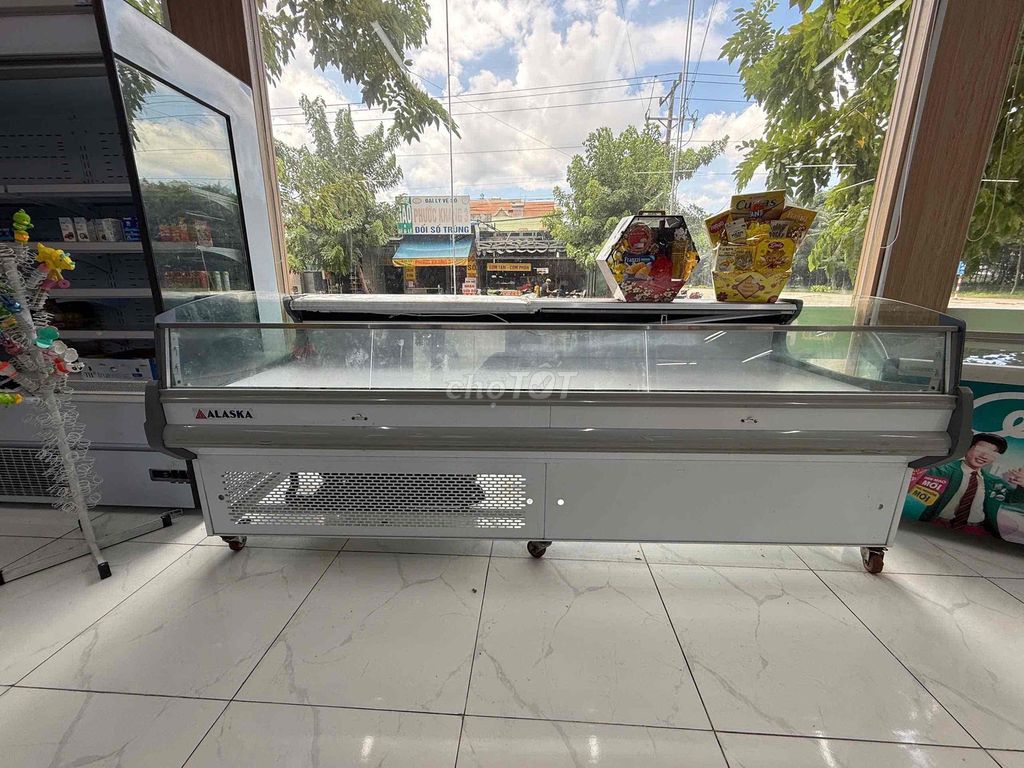 Tủ mát Alaska Trắng 2m5 Siêu thị. Mua bán Tủ lạnh tại Thị xã Bến Cát Bình Dương được đăng bởi Tôm Đú hình 1