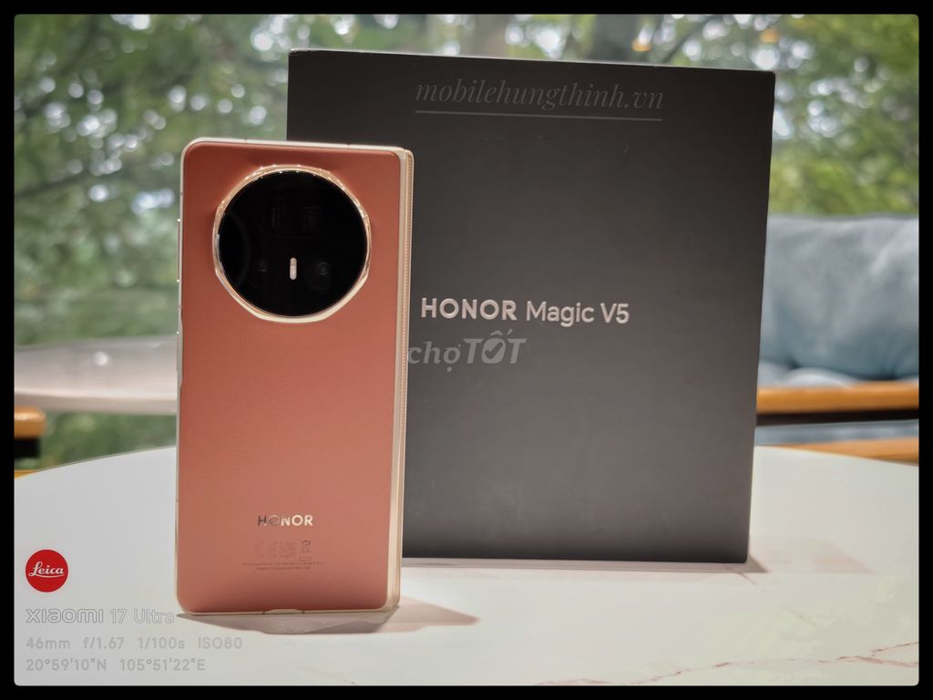 Honor Magic V5 16/512GB Đỏ hàng FPT full box . Mua bán Điện thoại tại Quận Hoàng Mai Hà Nội được đăng bởi mobilehungthinh hình 1