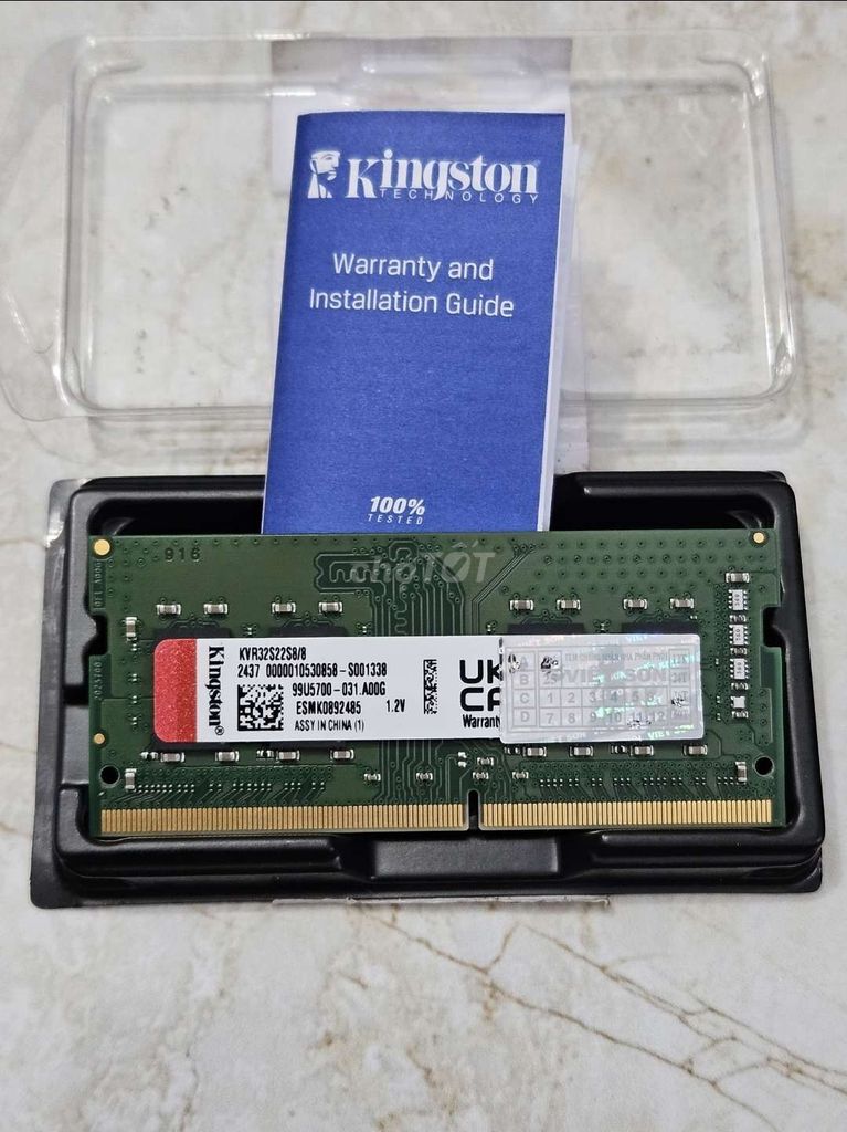 RAM Kingston 8GB DDR4 3200 còn BH dài. Mua bán Linh kiện (RAM, Card...) tại Thành phố Vũng Tàu Bà Rịa - Vũng Tàu được đăng bởi Quân hình 1