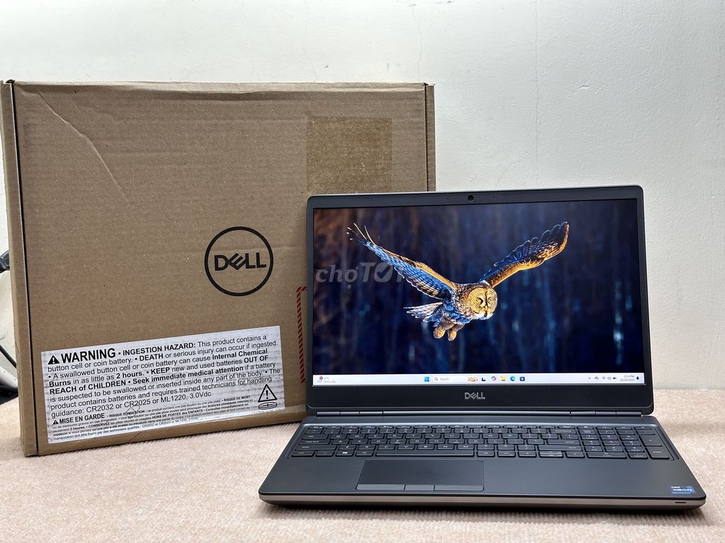 Dell Precision 7560 W-11955M/32GB/512GB/T1200/FHD