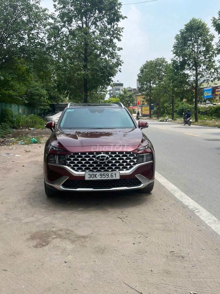 Hyundai Santa Fe 2021 2.2 Dầu đặc biệt - 33500 km. Mua bán Ô tô tại Quận Hà Đông Hà Nội được đăng bởi daoviet hình 7