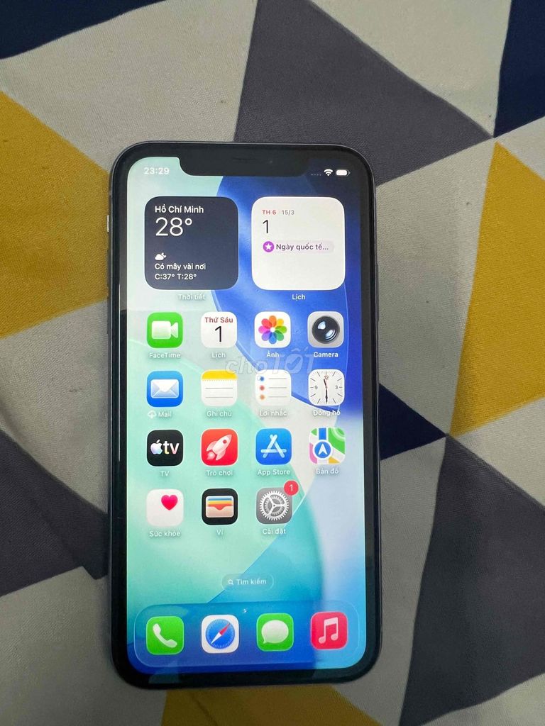 Apple iPhone 11 64GB Tím LL nguyên zin chưa spa. Mua bán Điện thoại tại Thành phố Thủ Dầu Một Bình Dương được đăng bởi Nguyễn Hùng hình 1