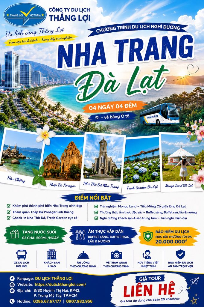 Tour Nha Trang - Đà Lạt 4N4Đ. Du lịch tại Quận 12 Tp Hồ Chí Minh được đăng bởi Nguyễn Khánh hình 1