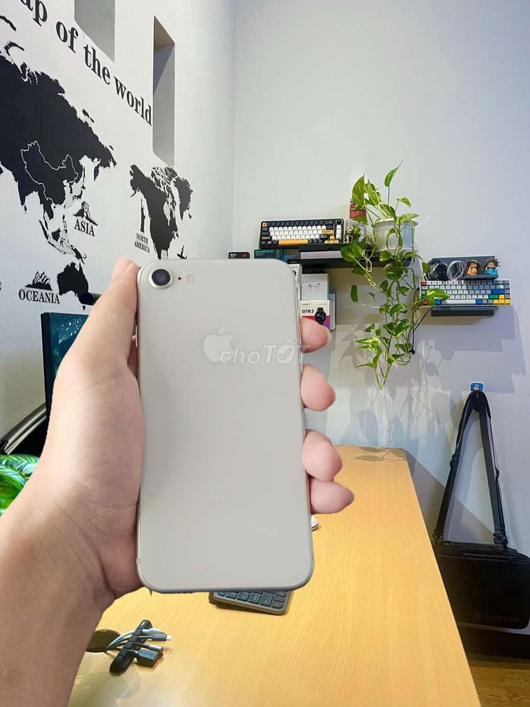 Apple iPhone 8 64GB Trắng zin full. Mua bán Điện thoại tại Quận Tân Phú Tp Hồ Chí Minh được đăng bởi Nguyễn Văn Thế hình 1