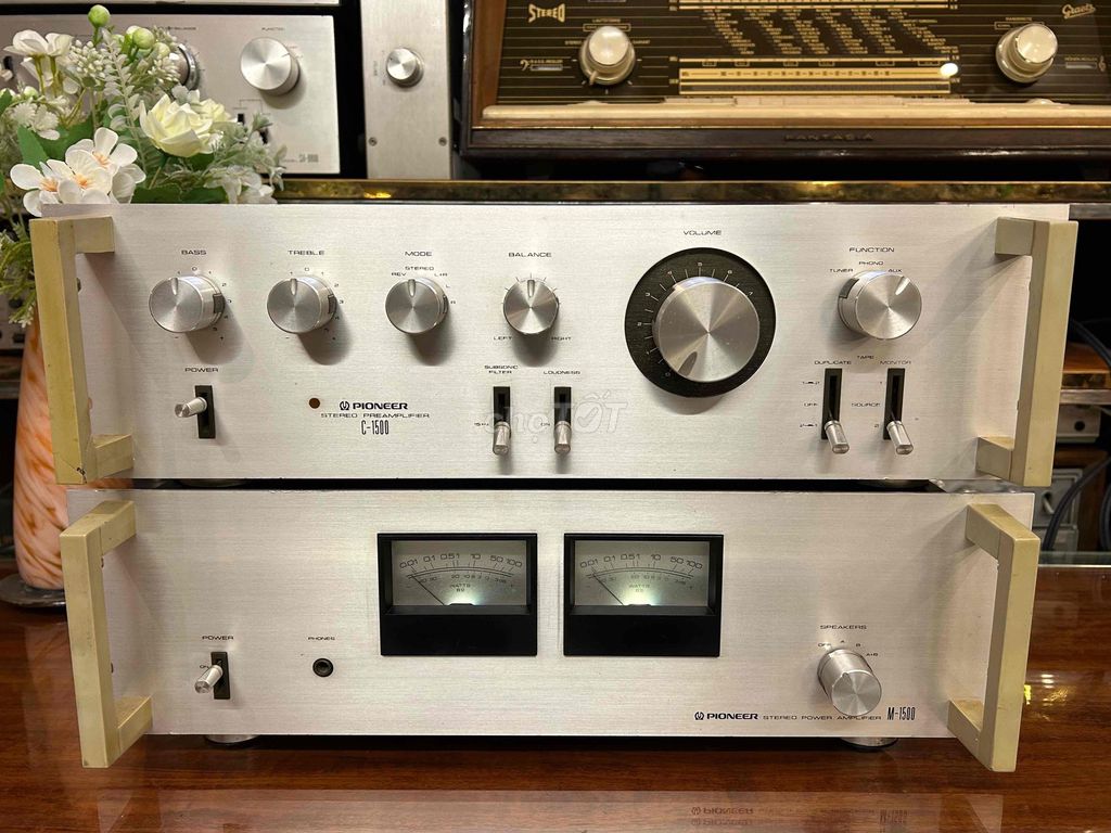 Amply Pioneer C-1500, M-1500 Bạc. Mua bán Tivi, Âm thanh tại Thành phố Hạ Long Quảng Ninh được đăng bởi Trịnh Biềng hình 1