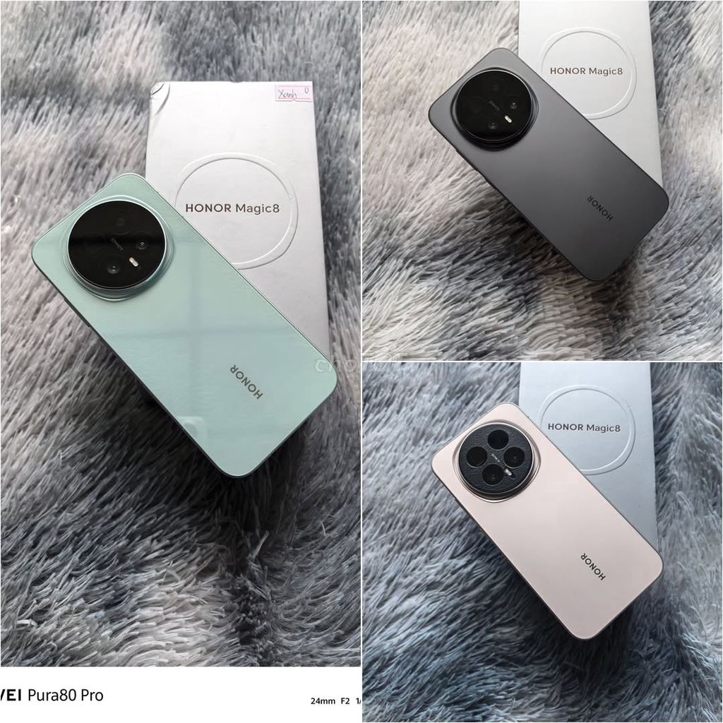 Honor Magic 8 12GB/256GB Xanh Đen Vàng Hồng Đã sử dụng. Mua bán Điện thoại tại Thành phố Nam Định Nam Định được đăng bởi Hội Đồ Điện Tử hình 1