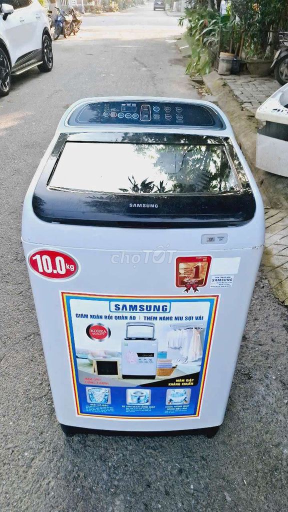 Thanh lý máy giặt 10kg samsung còn Được 90%