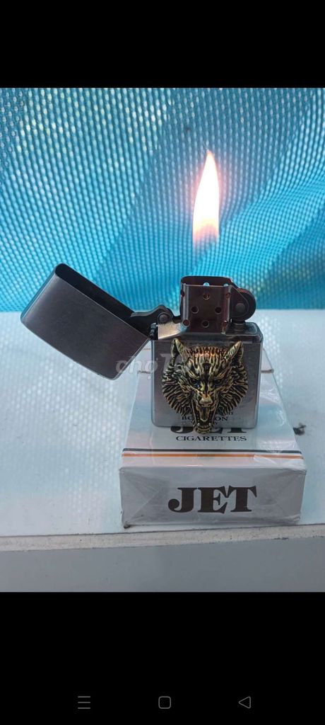 Bật lửa Zippo Kim loại Bạc. Mua bán Đồ sưu tầm, đồ cổ tại Huyện Thạnh Phú Bến Tre được đăng bởi Tam Nguyen hình 1
